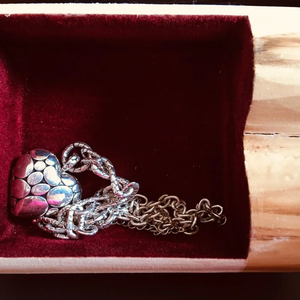 FIRM PRICE!  Amazing Artisan Made Wood Jewelry Box w/Hidden Compartments